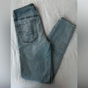 AE Next Level Patched Hi-Rise Jeggings